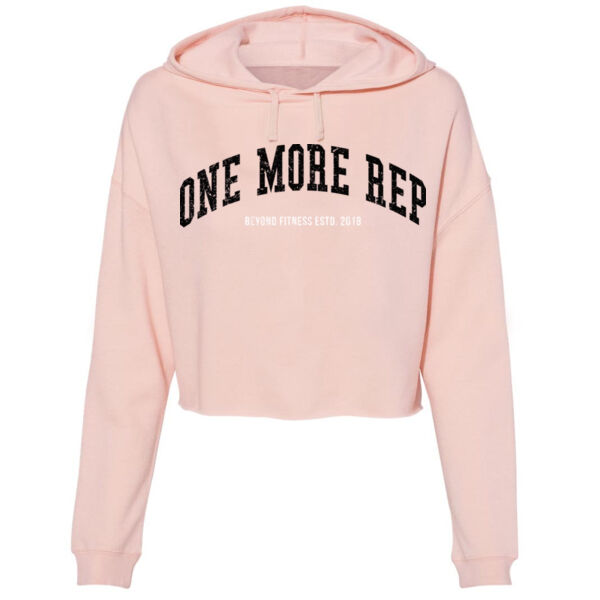 ONE MORE REP - WOMEN'S CROP HOODIE Thumbnail
