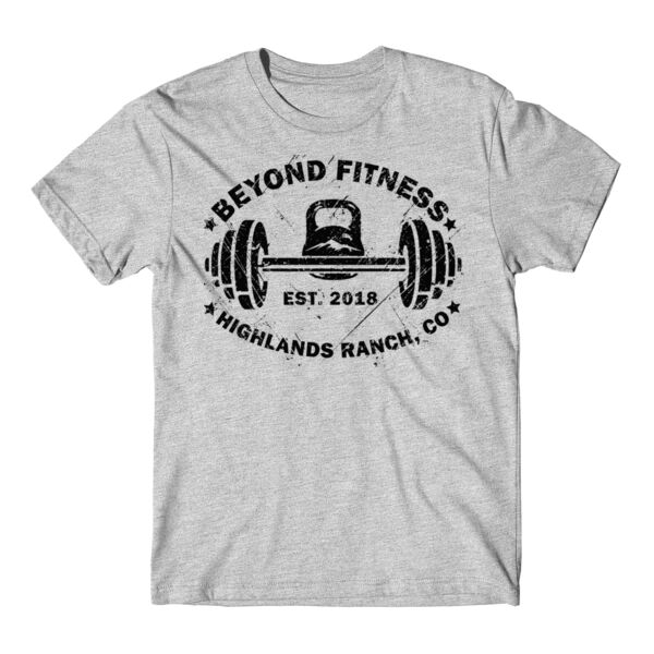 VINTAGE BARBELL KETTLEBELL - T-SHIRT Thumbnail
